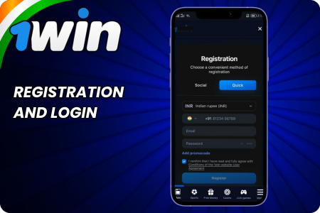 1Win App Registration and Login 