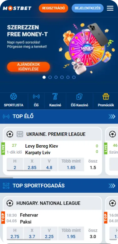 Mostbet Weboldal megnyitása