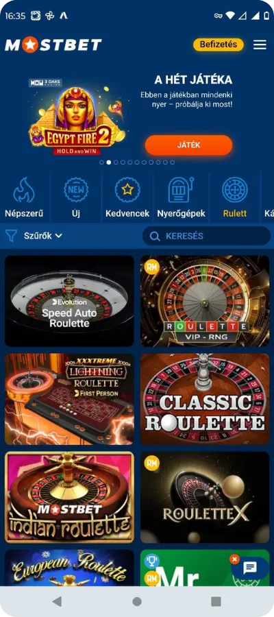 Mostbet regisztráció